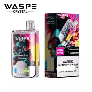 WASPE Double Taste LED Display Disposable Vape – (40K Puffs)